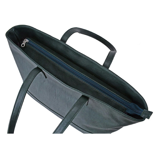 Leather bag for women working and shoping use