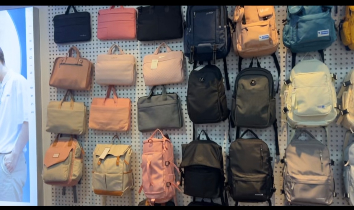 A wide variety of bags